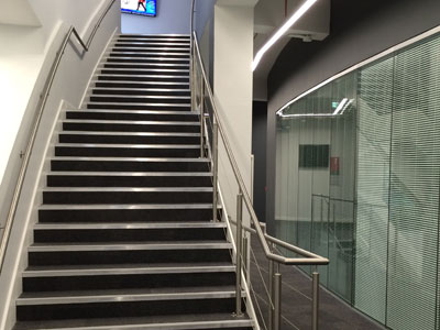 Office stair construction